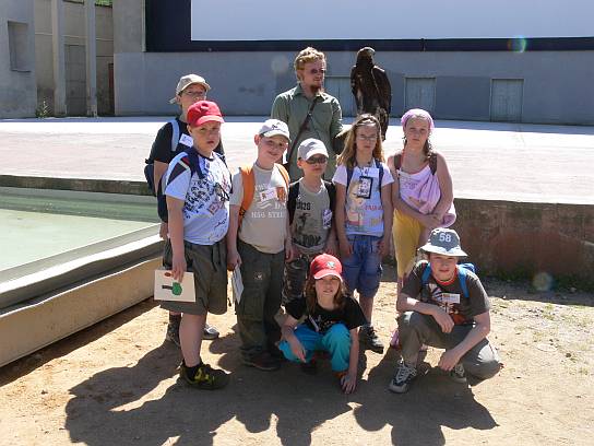 Společná fotka s dravcem Společná fotka s dravcem