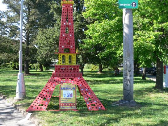 29. Reklama na stavebnici Merkur
