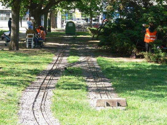 31. Kolejiště dětské železnice
