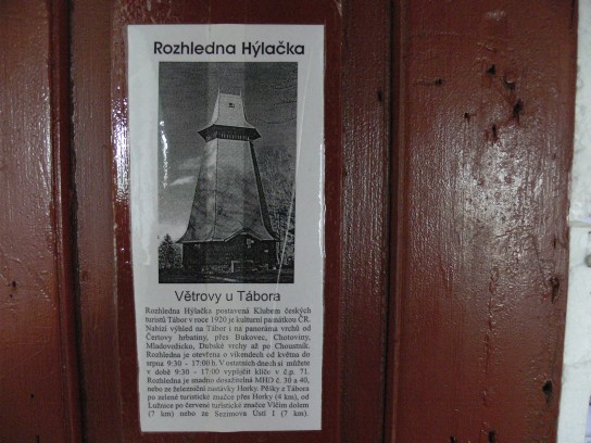 6. Informace na věži
