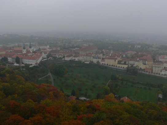 19. Výhled z petřínské rozhledny

