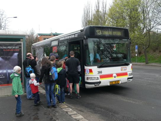 3. Nástup do autobusu
3. Nástup do autobusu