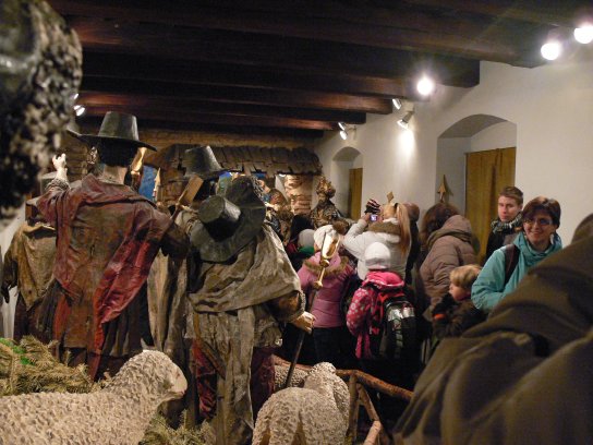 12. Prohlídka betléma u kapucínů
