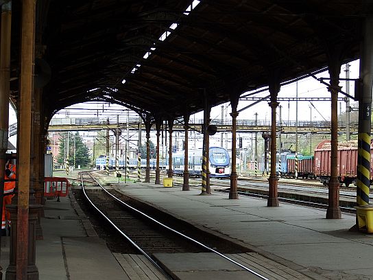 1. Příjezd vlaku od Sokolova
