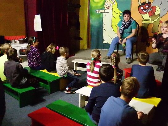 1. Povídání v Muzeu strašidel
