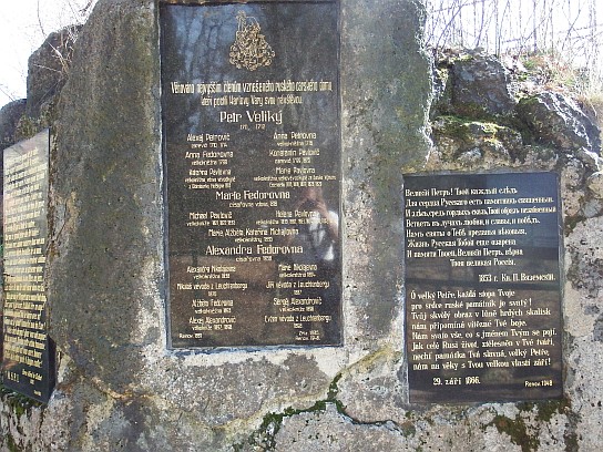 65. Tabule o Petru Velikém.
