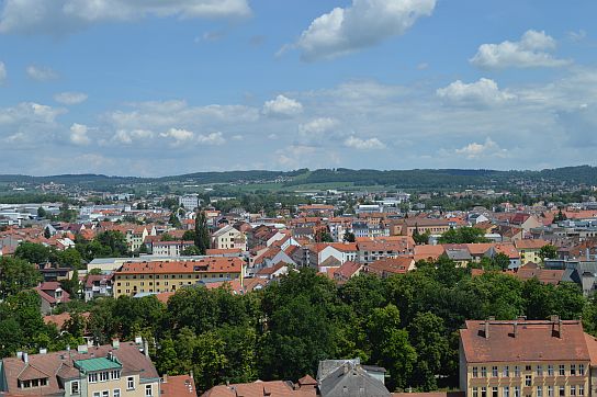 14. Výhled z Černé věže
