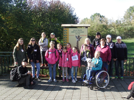 10. Fotka u obrázku žirafy
