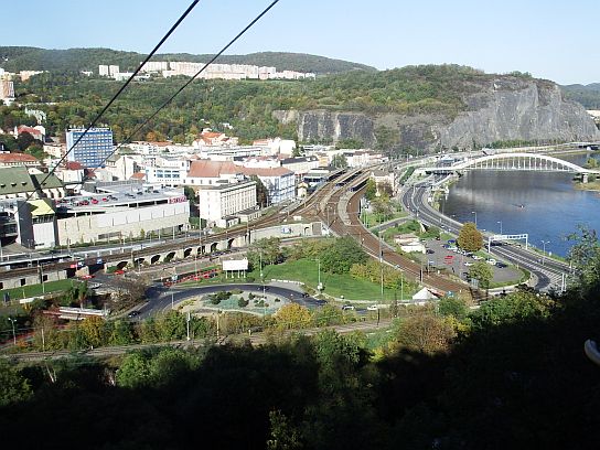 24. Pohled z lanovky
