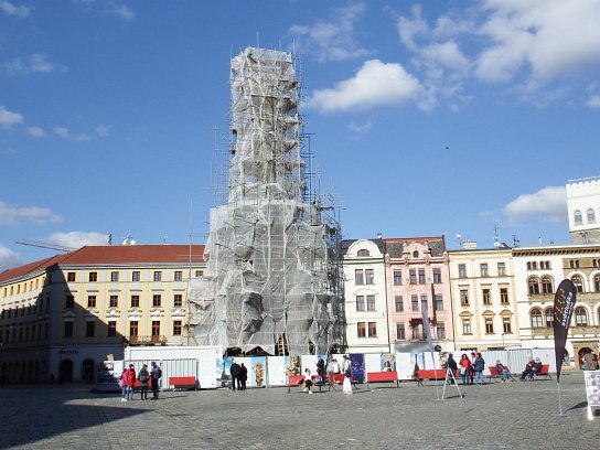 12. Schovaný sloup Nejsvětější Trojice

