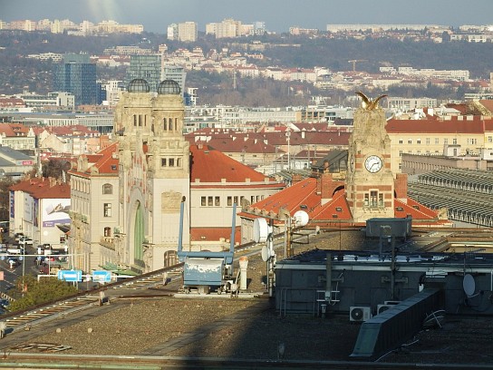 32. Výhled na Hlavní nádraží
