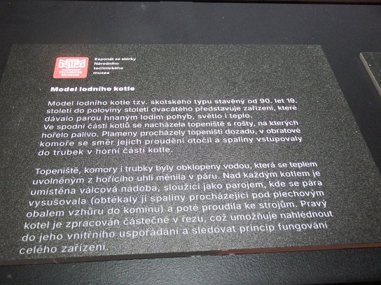 22. Informace o lodním kotli
