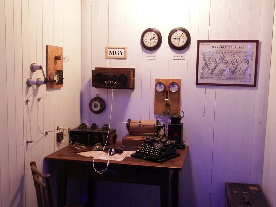 33. Kabina telegrafisty
