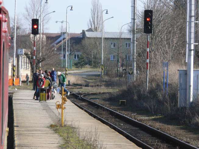 Příjezd do Bystřice Příjezd do Bystřice