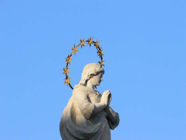 Socha v Bystřici Socha v Bystřici