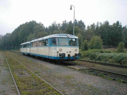 Příjezd vlaku do Chřibské Příjezd vlaku do Chřibské