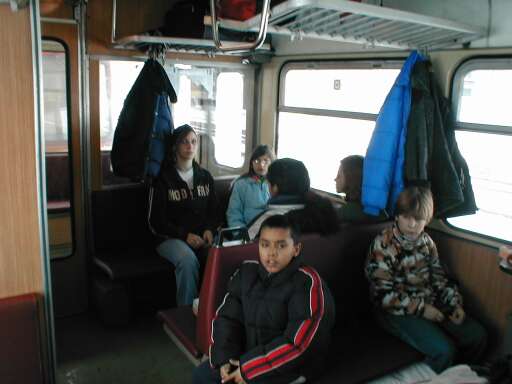 Ve vlaku z Liberce do Jablonce Ve vlaku z Liberce do Jablonce