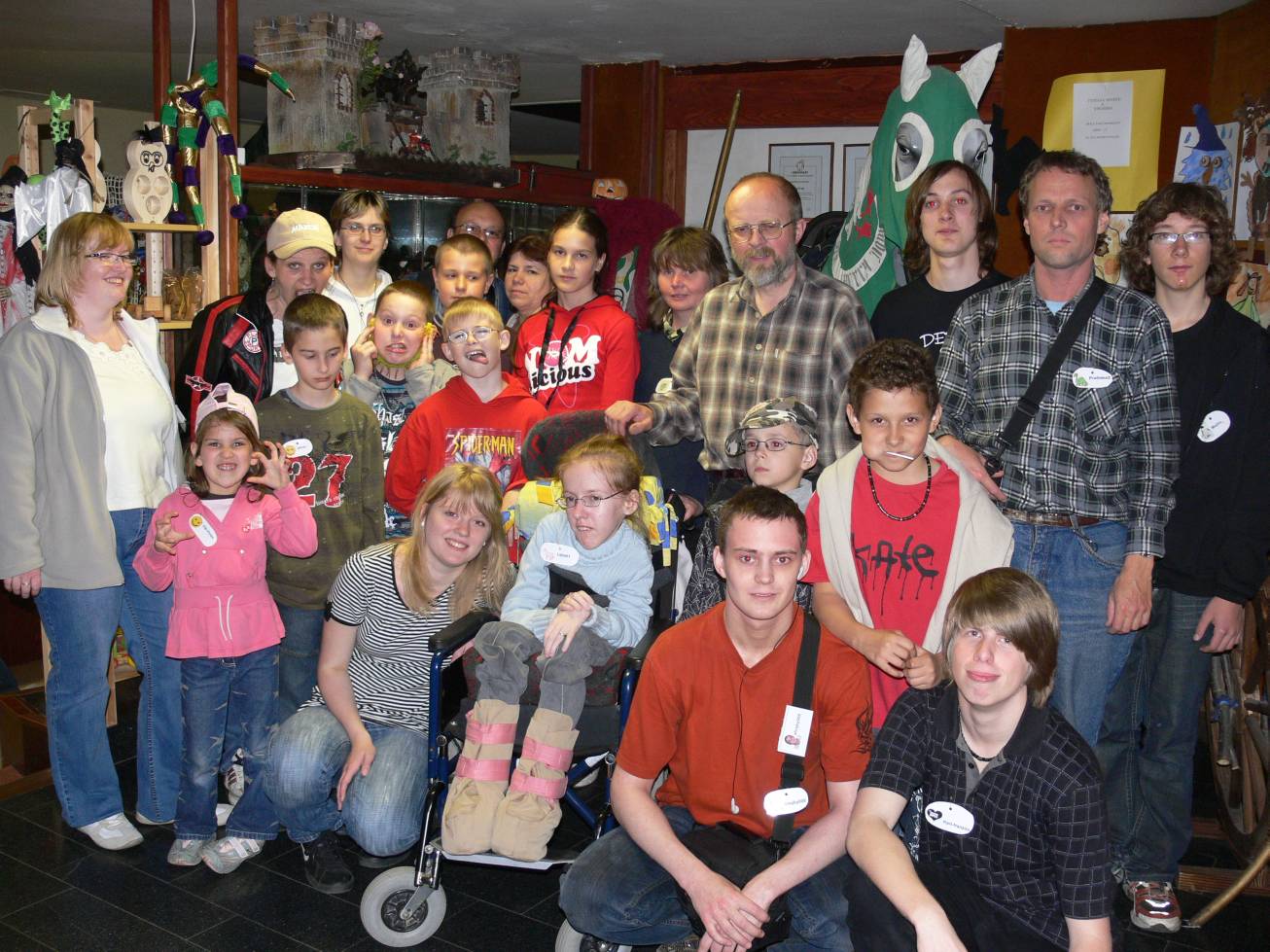 V Muzeu strašidel - Skupinové foto