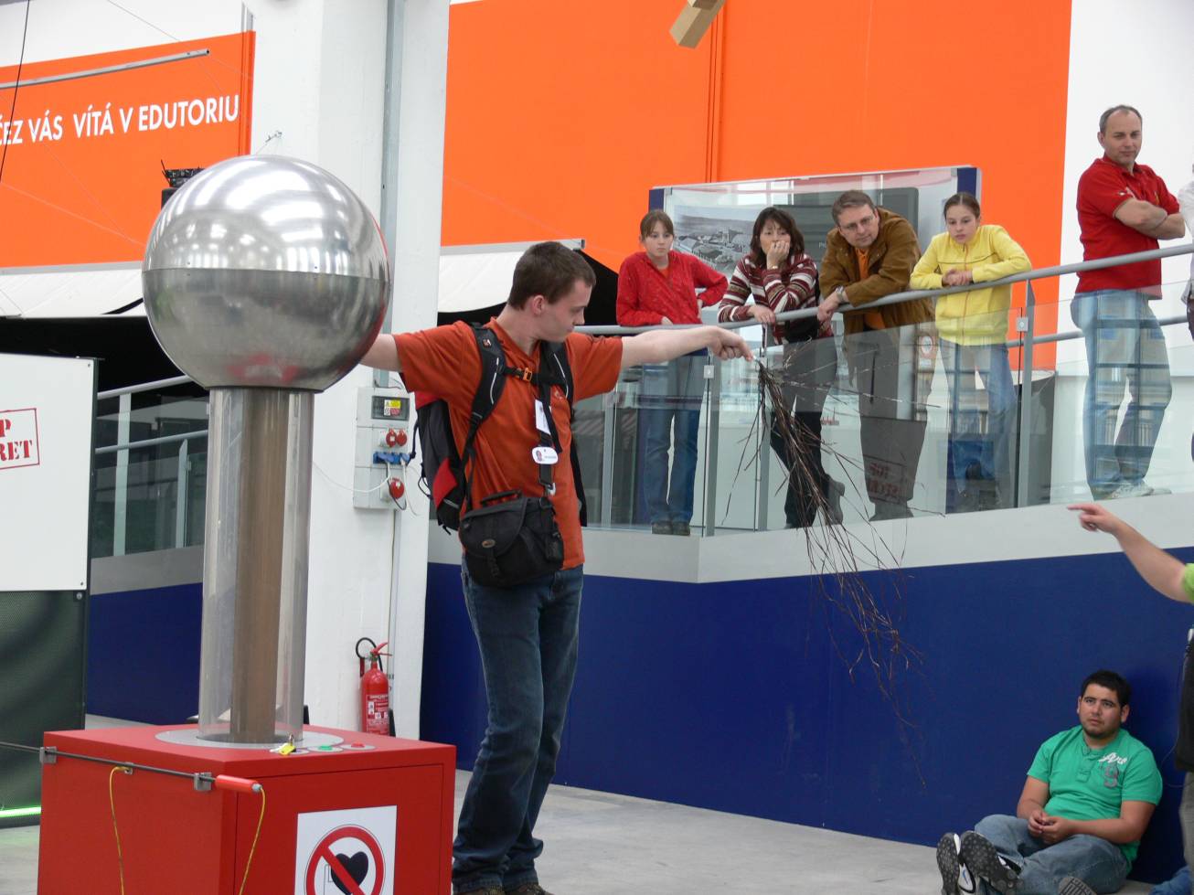 Na výstavě Techmánia