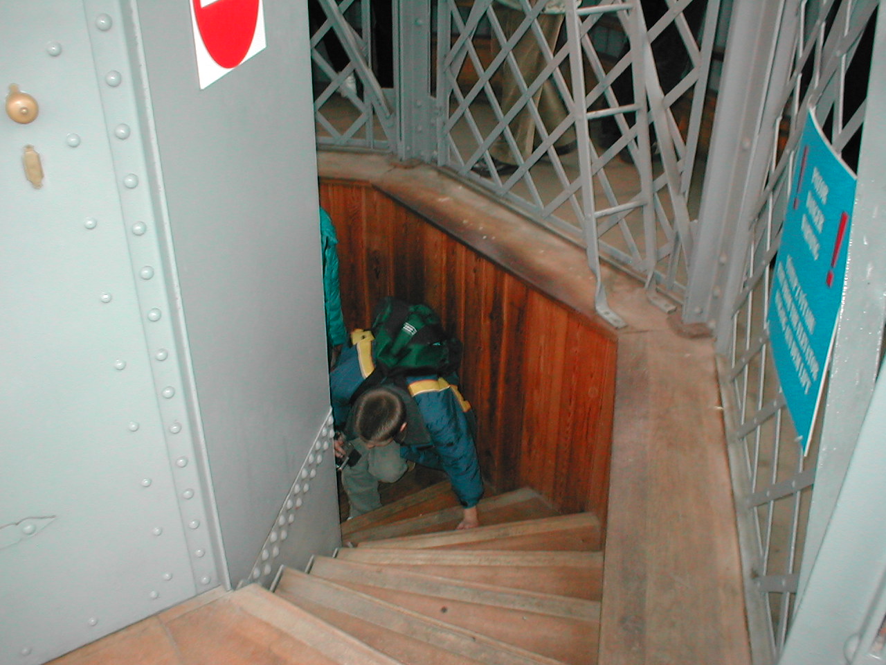 Honza došel až nahoru