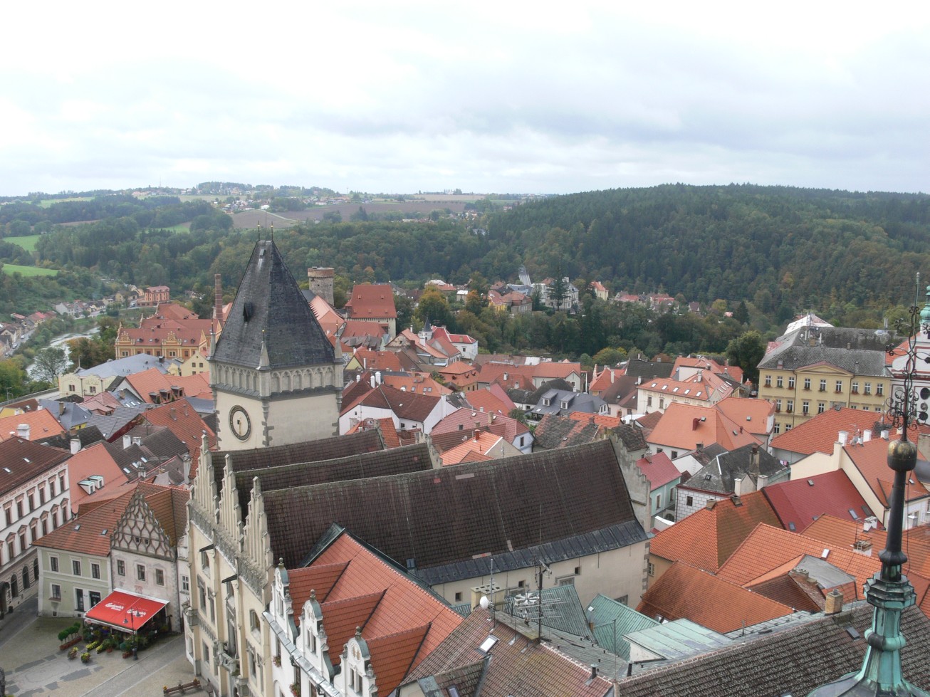 12. Výhled z věže
