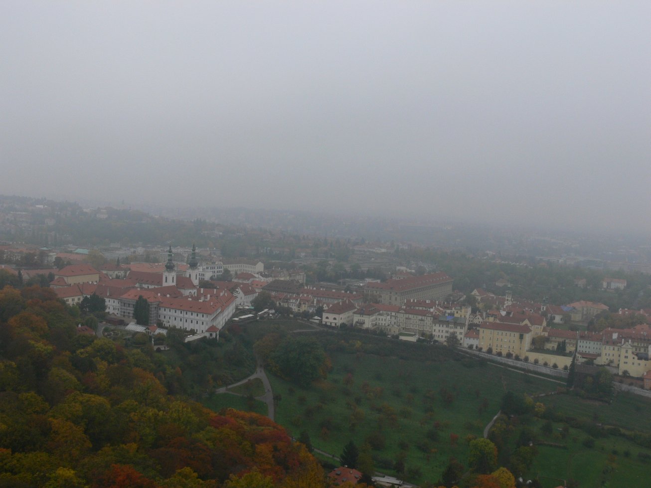 16. Výhled z petřínské rozhledny
