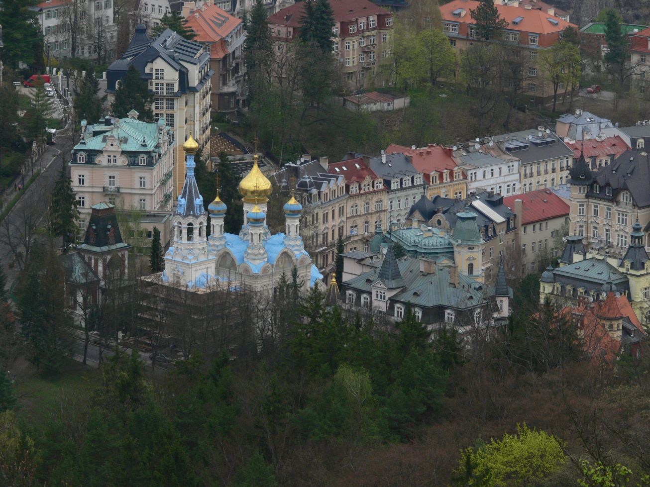 15. Výhled z rozhledny
