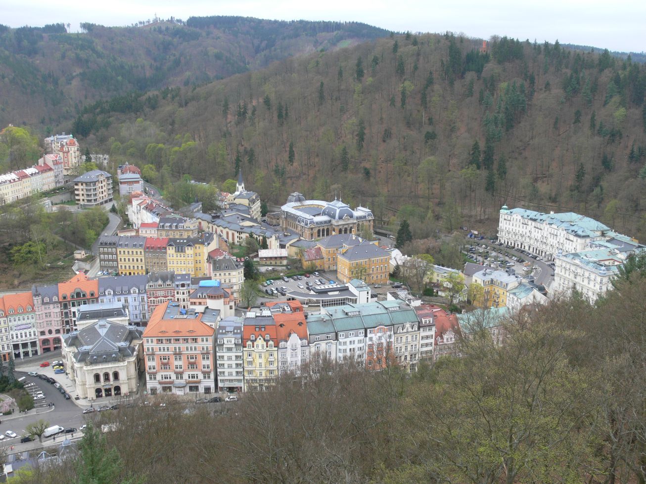 29. Pohled na část města
