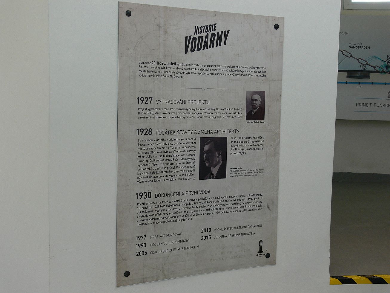 3. Historie vodárny
