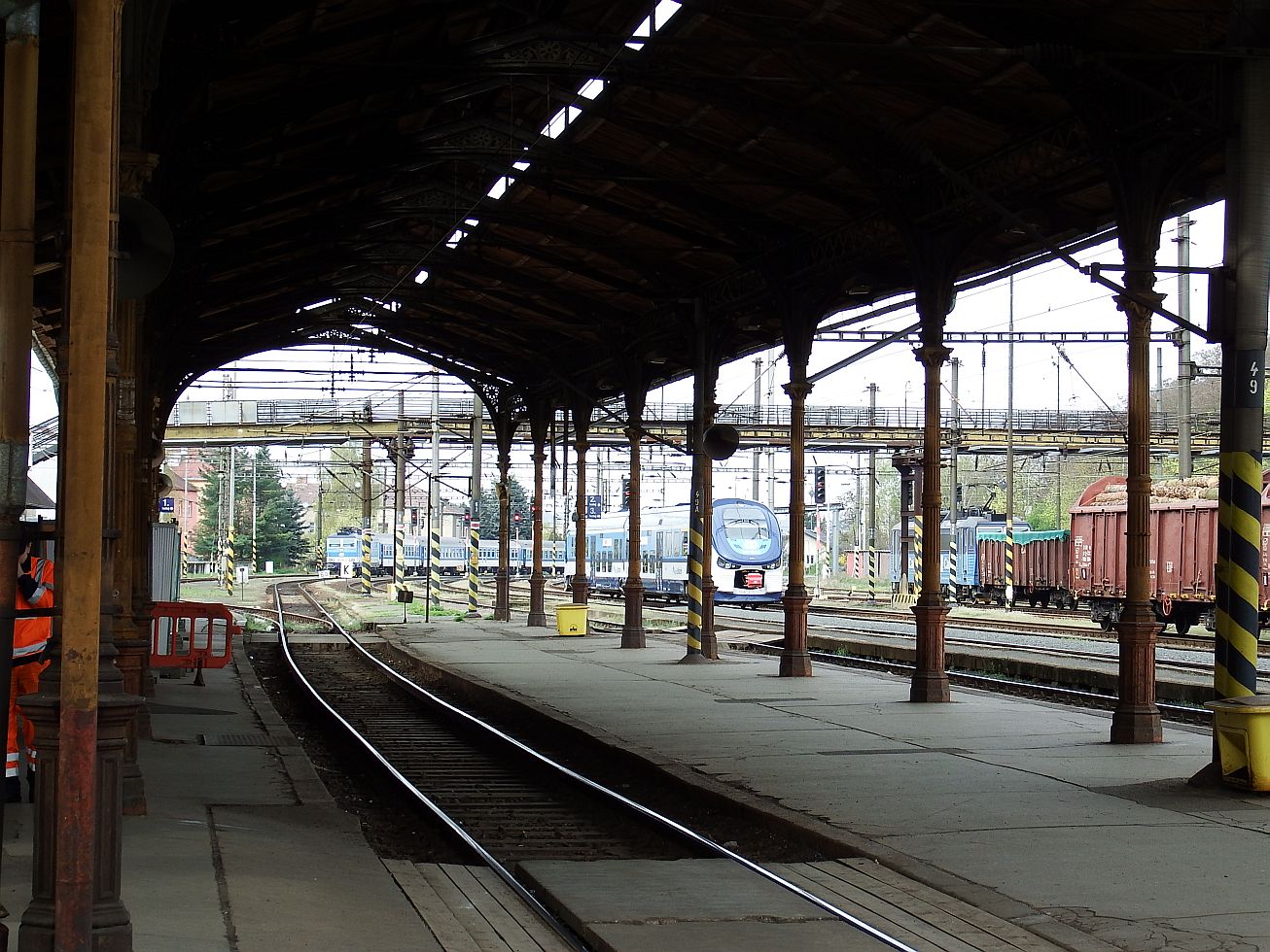 1. Příjezd vlaku od Sokolova
