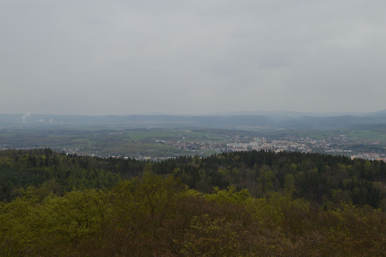 53. Pohled z rozhledny
