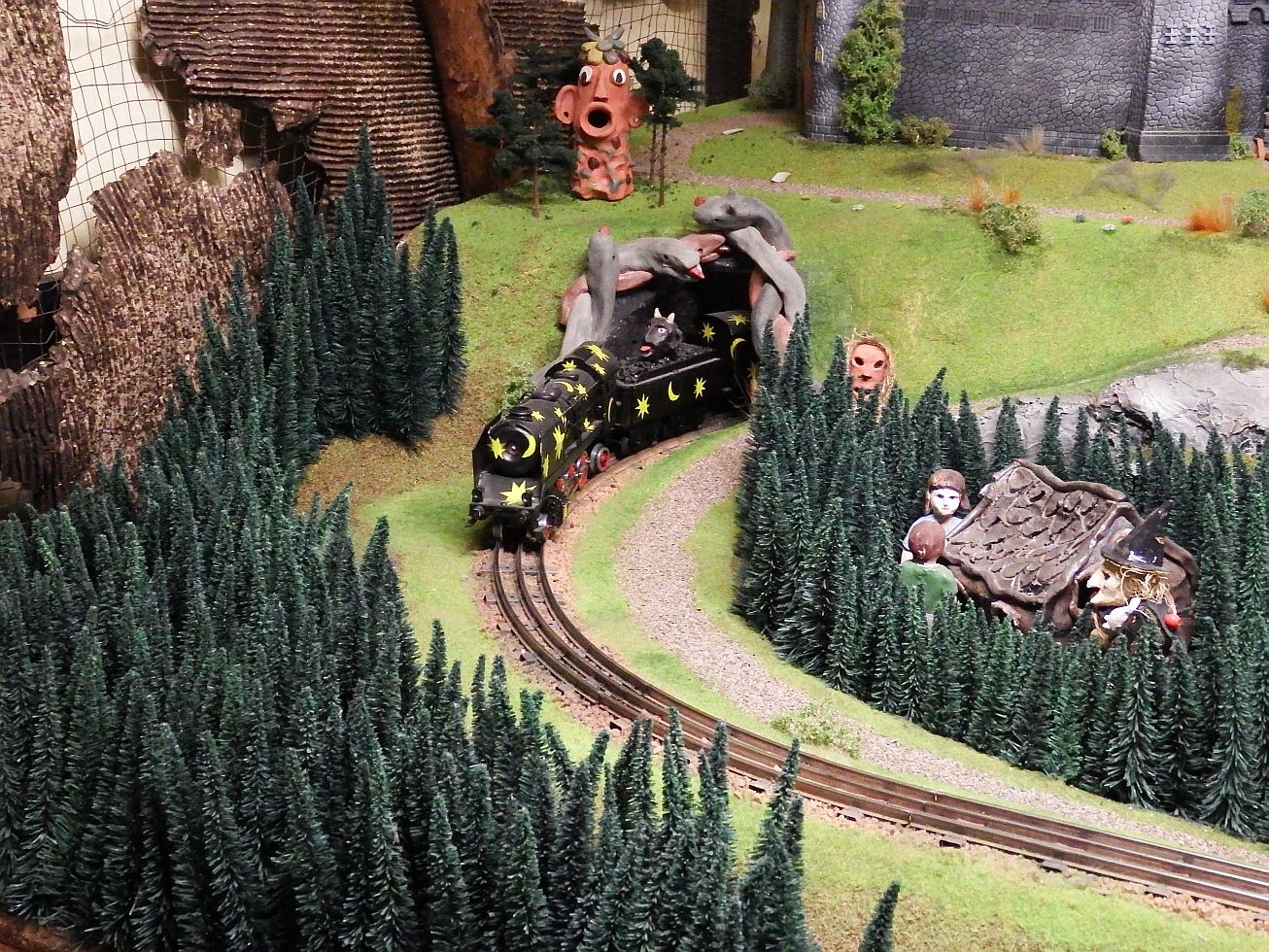 10. Vláček v Muzeu strašidel
