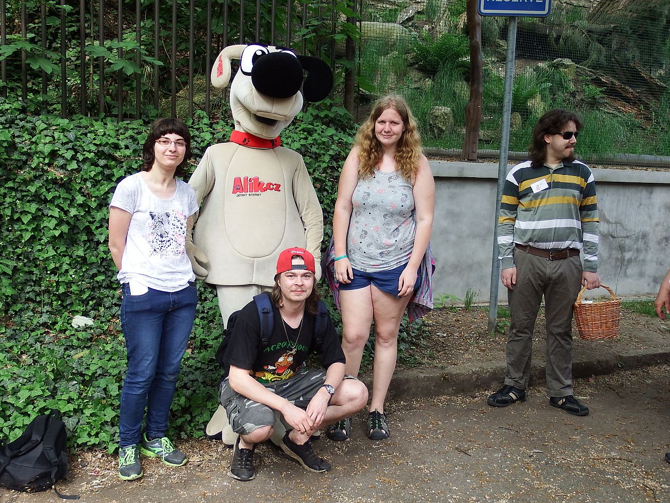 11. Fotka s Alíkem
