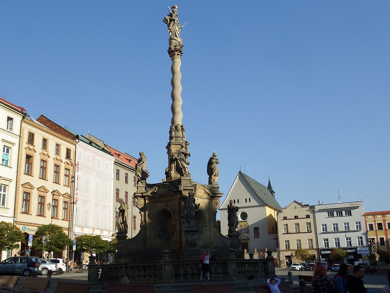 21. Sloup na náměstí
