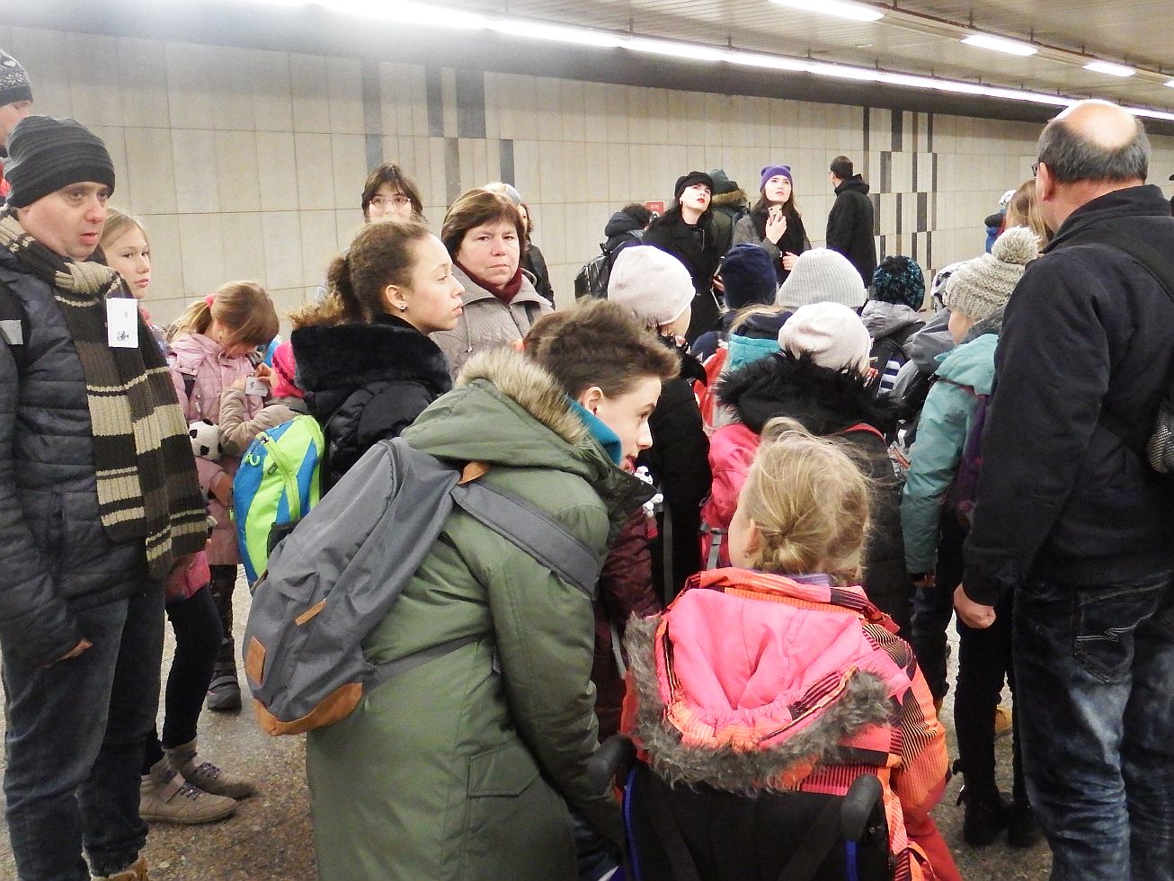 5. Čekání na metro
