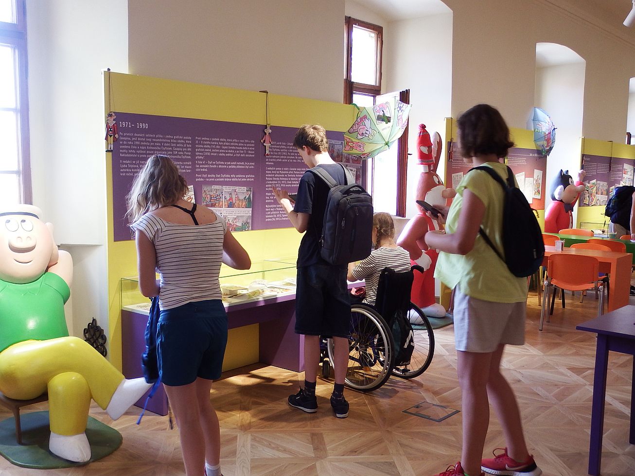 8. V Muzeu Čtyřlístku
