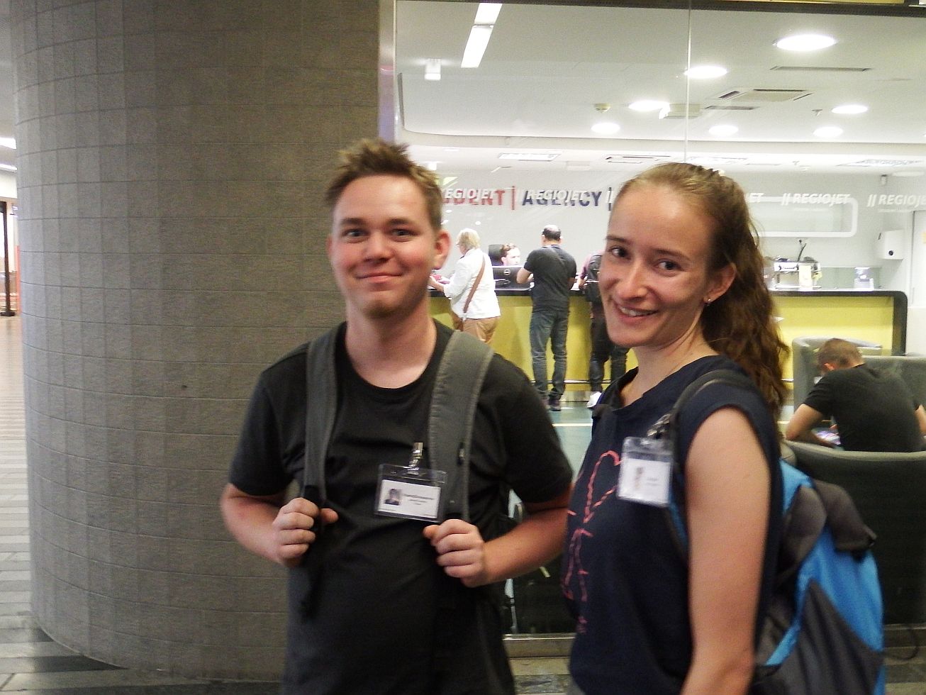 2. Začátek srazu na Hlavním nádraží
