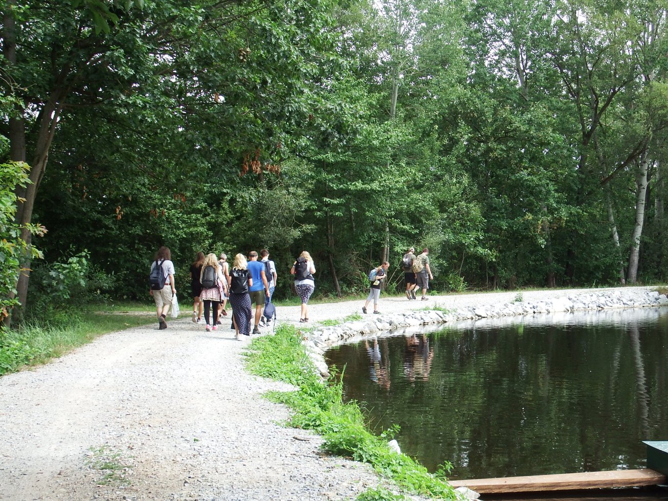 5. Cesta kolem rybníka
