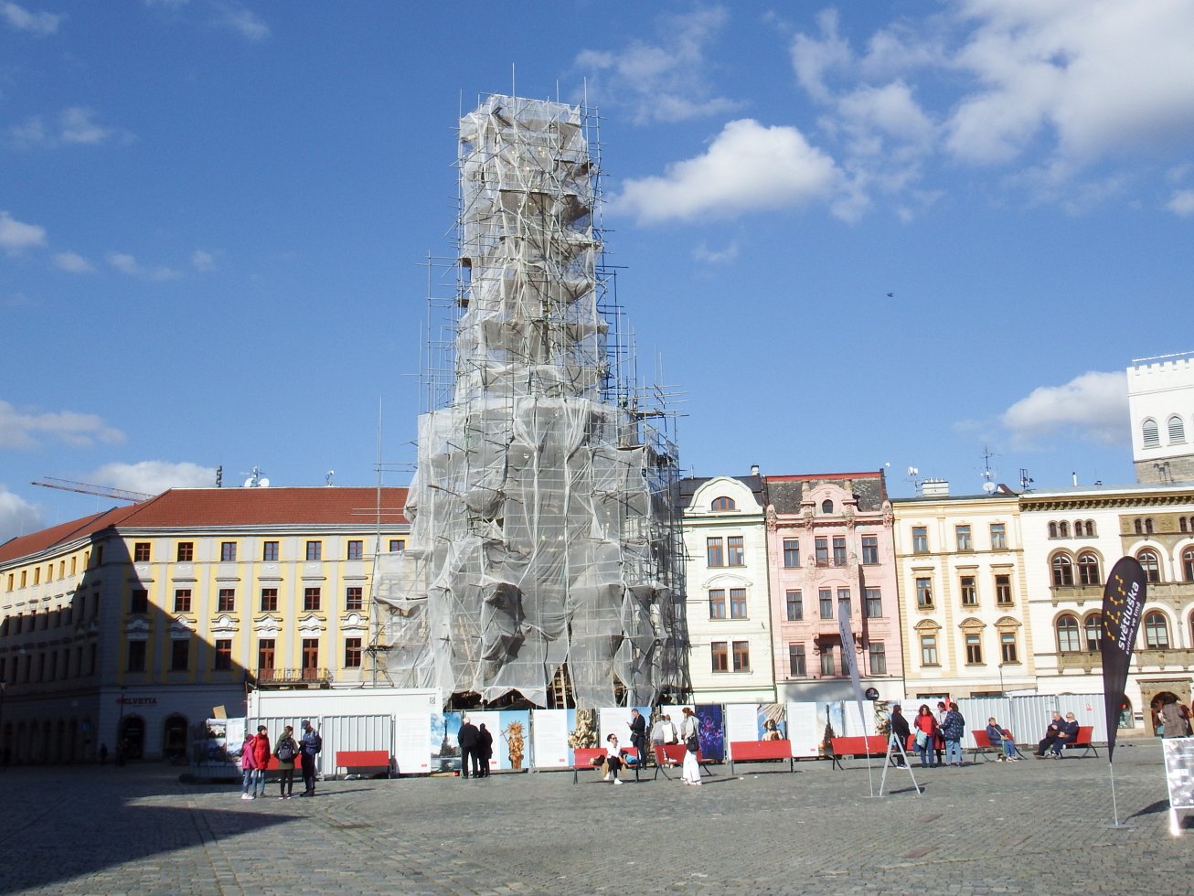12. Schovaný sloup Nejsvětější Trojice
