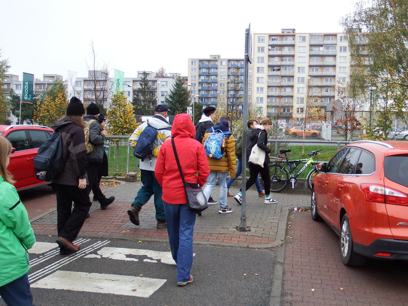 9. Cesta od Kauflandu
