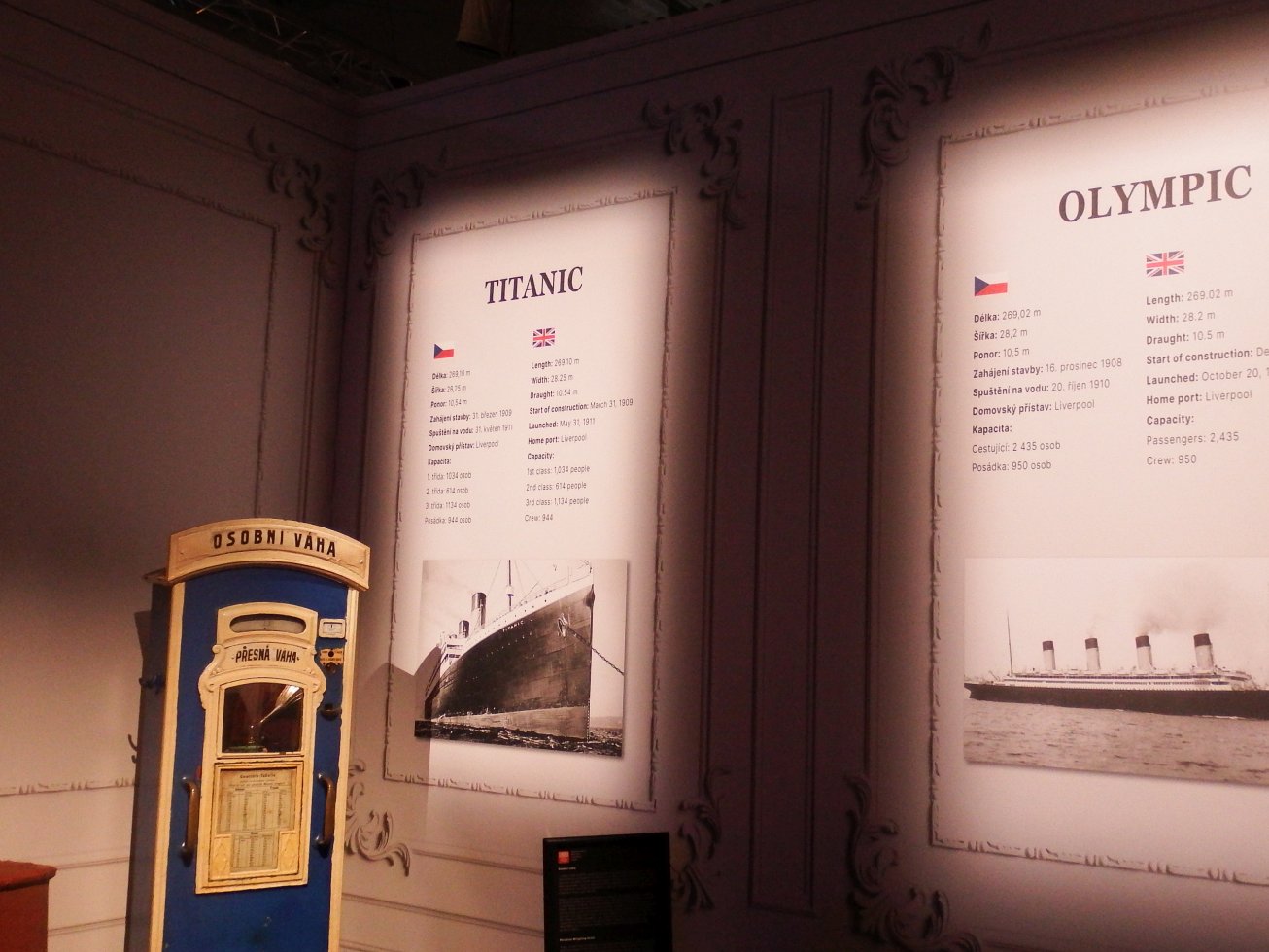 19. Údaje o Titanicu 
