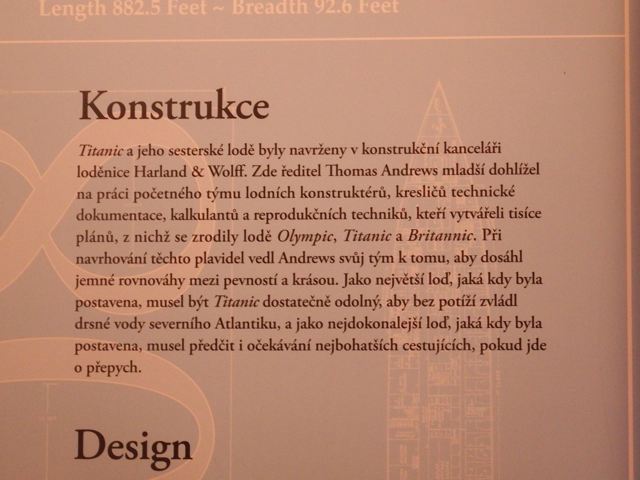 26. Informace o lodích
